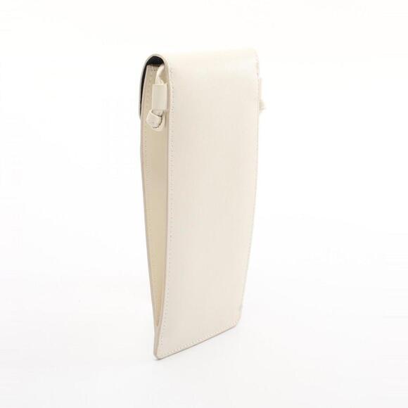 CELINE White Leather Shoulder Bag - Picture 3 of 10